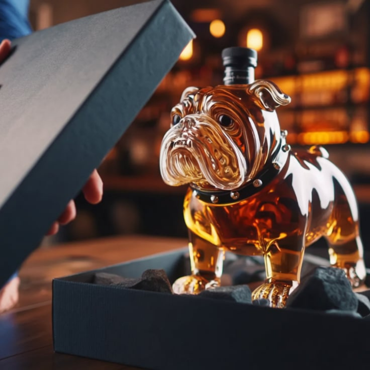 Bulldog Edition Whisky Bottle