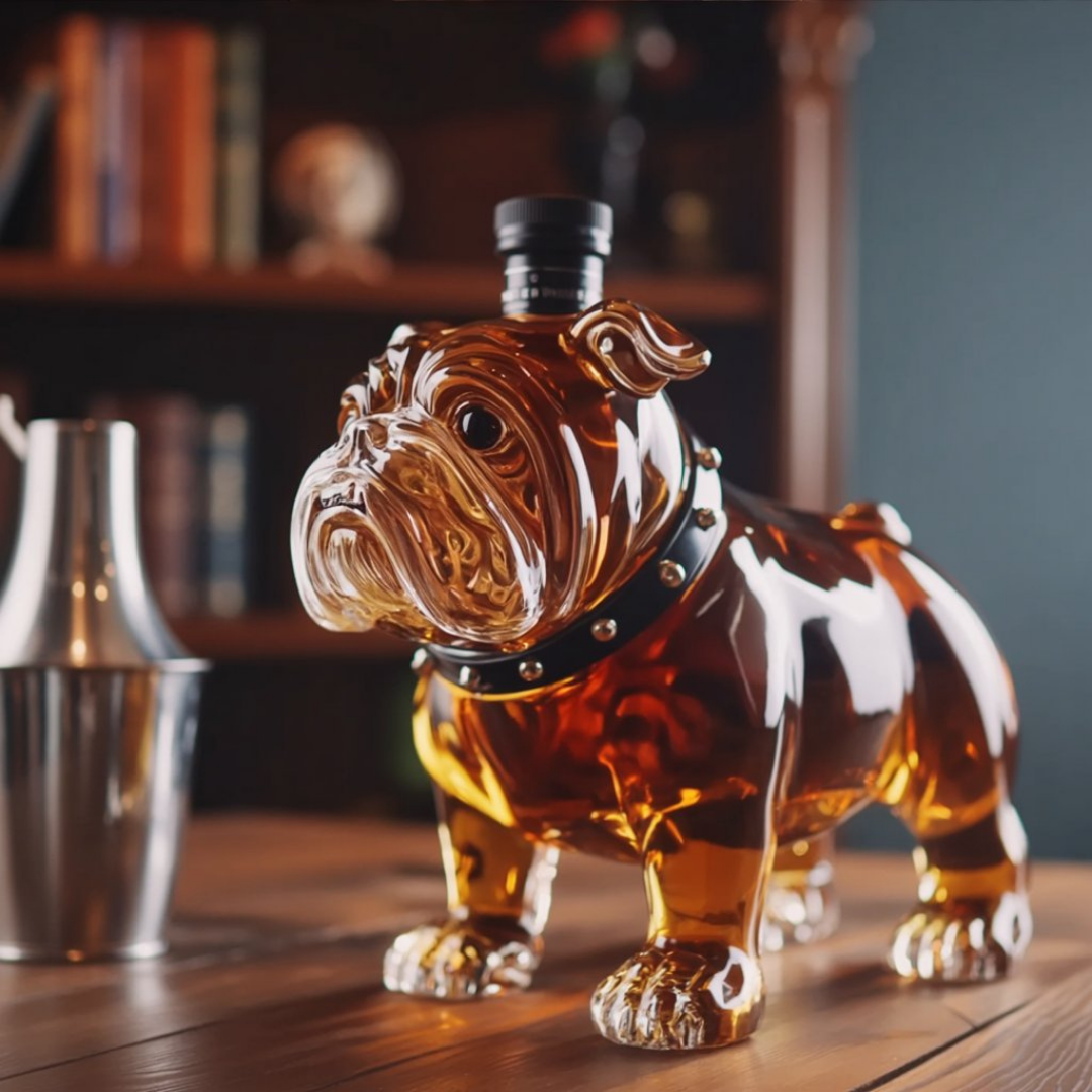 Bulldog Edition Whisky Bottle