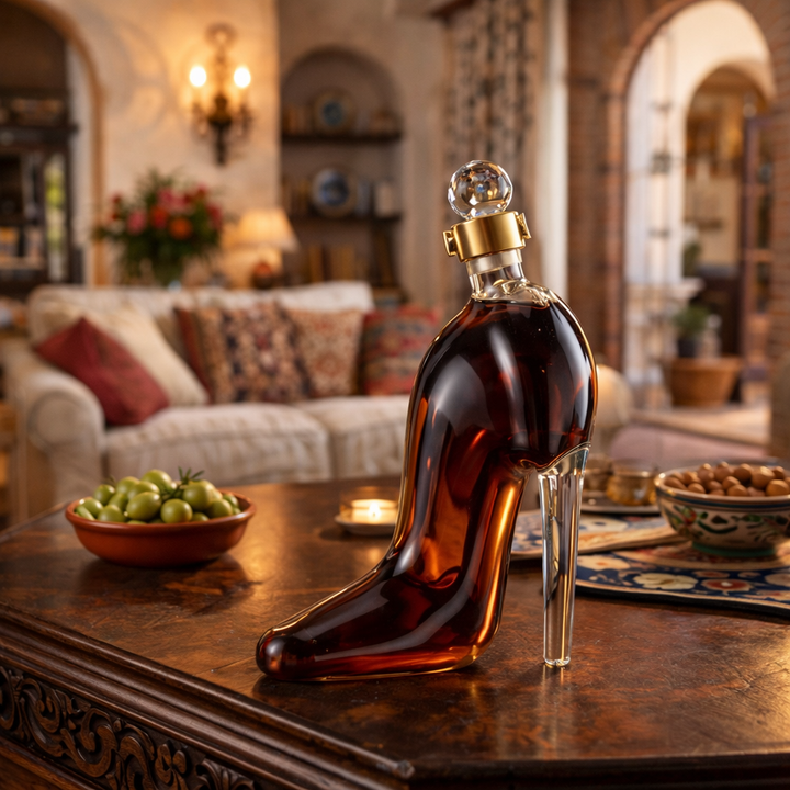 High Heel Whisky Glass