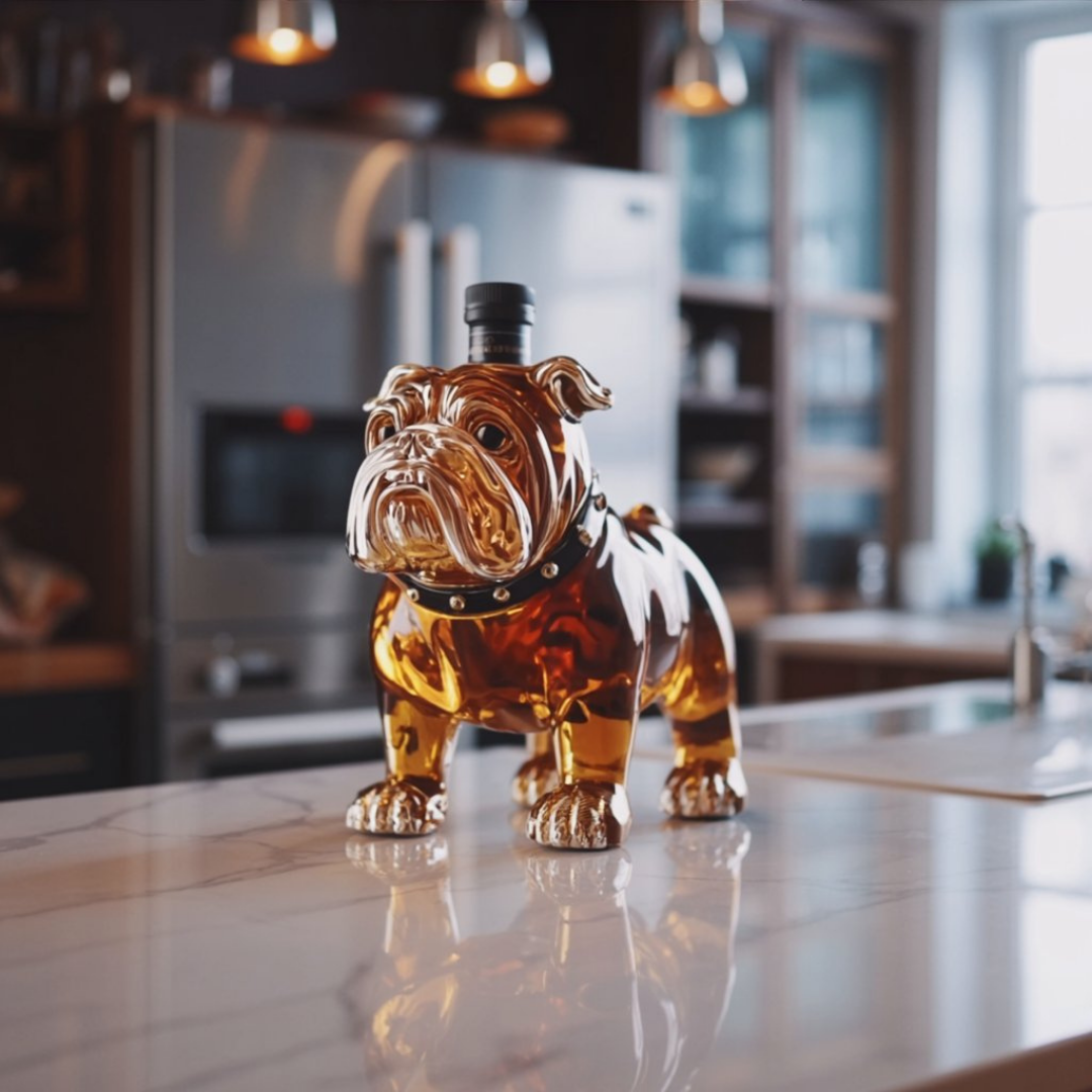 Bulldog Edition Whisky Bottle