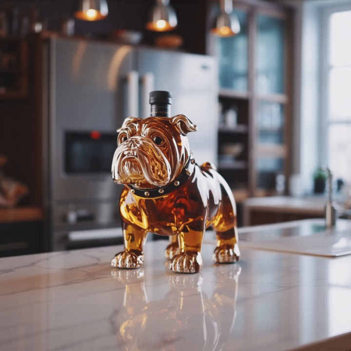 Bulldog Edition Whisky Bottle