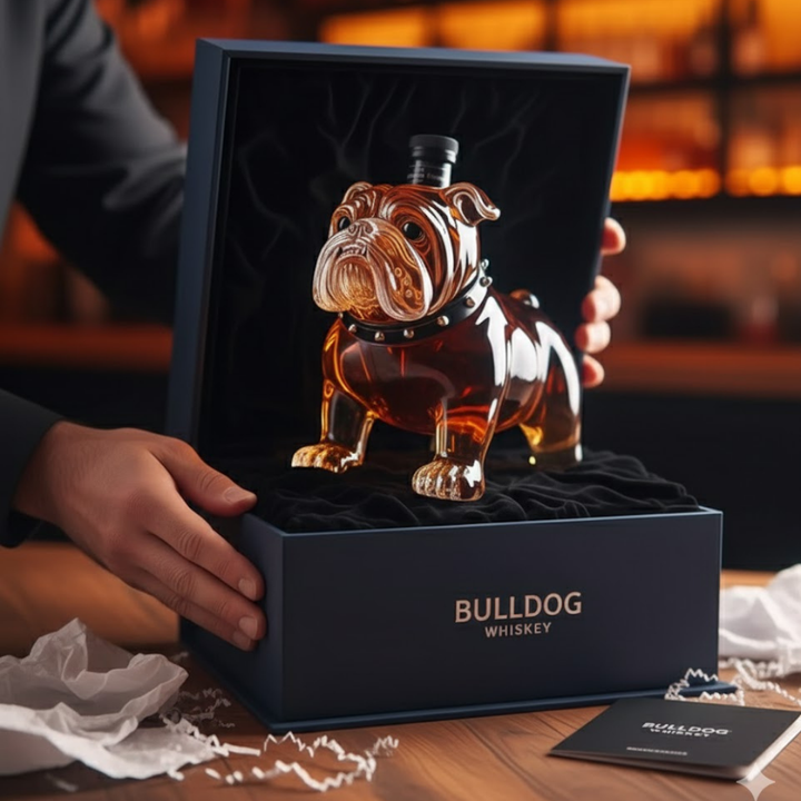 Bulldog Edition Whisky Bottle
