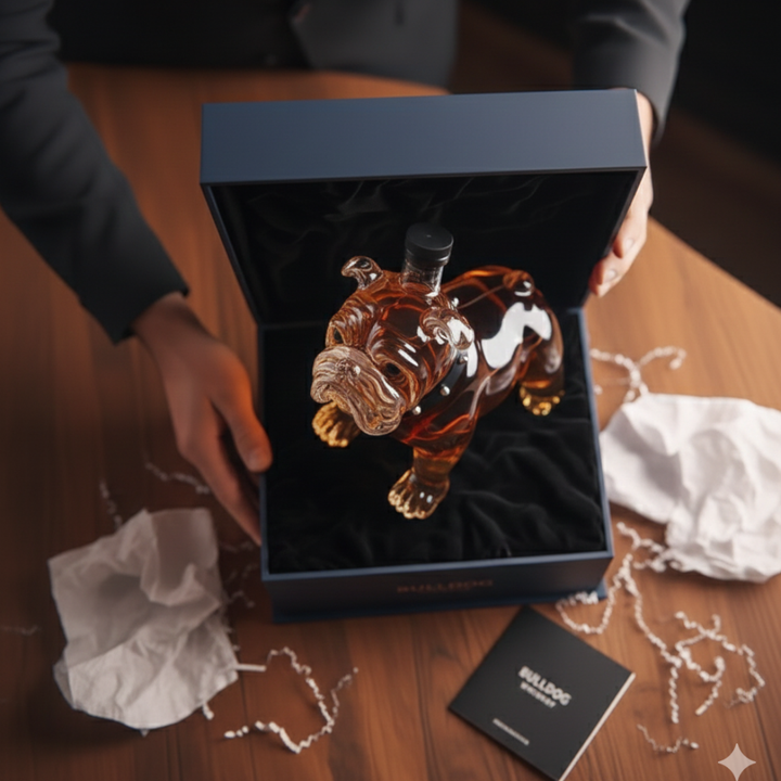 Bulldog Edition Whisky Bottle