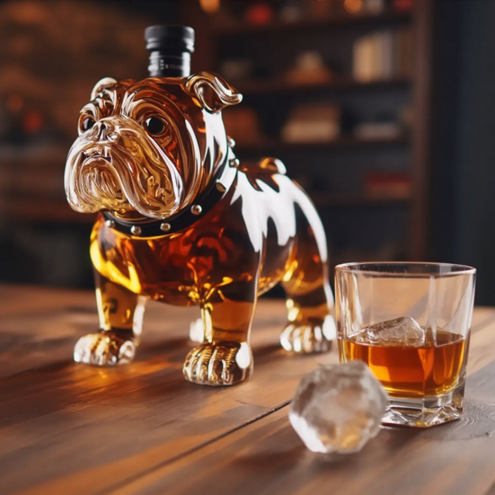 Bulldog Edition Whisky Bottle