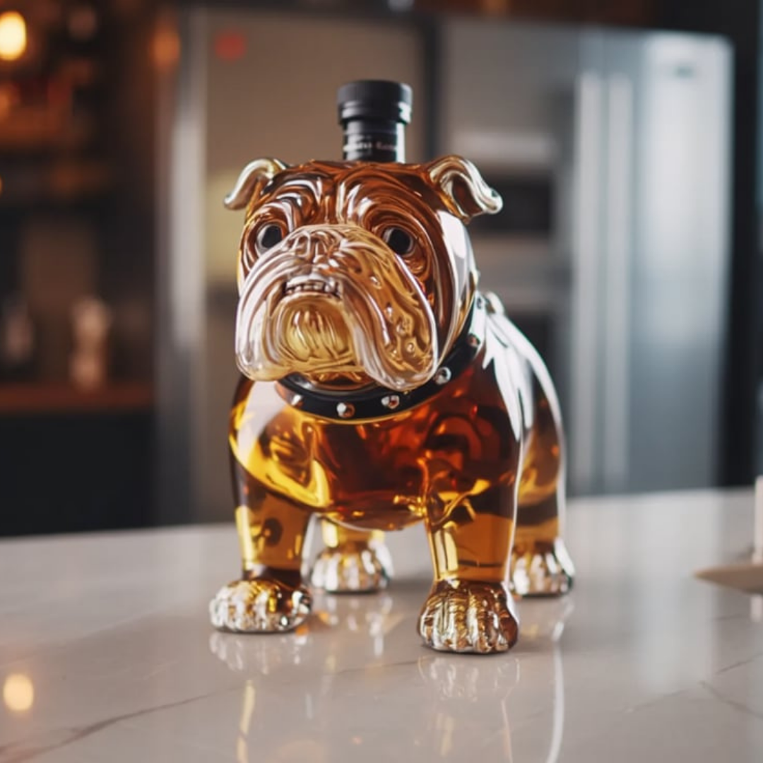 Bulldog Edition Whisky Bottle