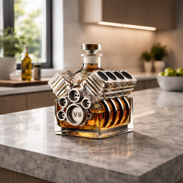 Motor Edition Whisky Bottle