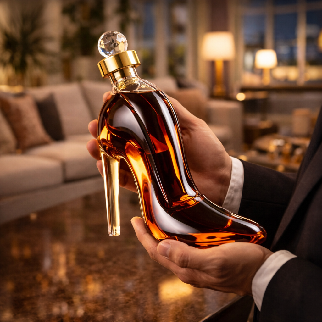 High Heel Whisky Glass