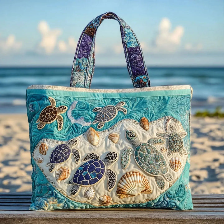 Turtle Love Artisanal Tote