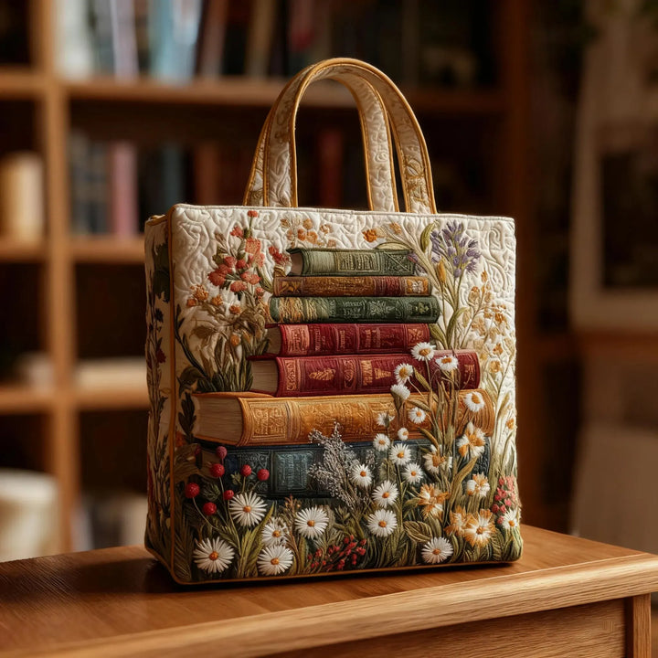 Handcrafted Floral Quilted Bag