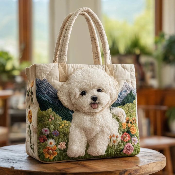 Artisan Quilted Bag - Enchanted Canine Design