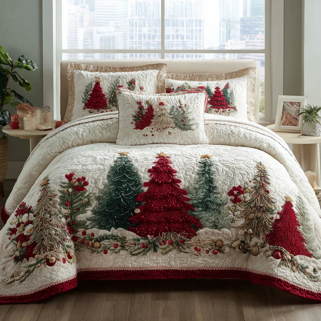 Winter Wonder 3-Piece Quilted Bedding Set
