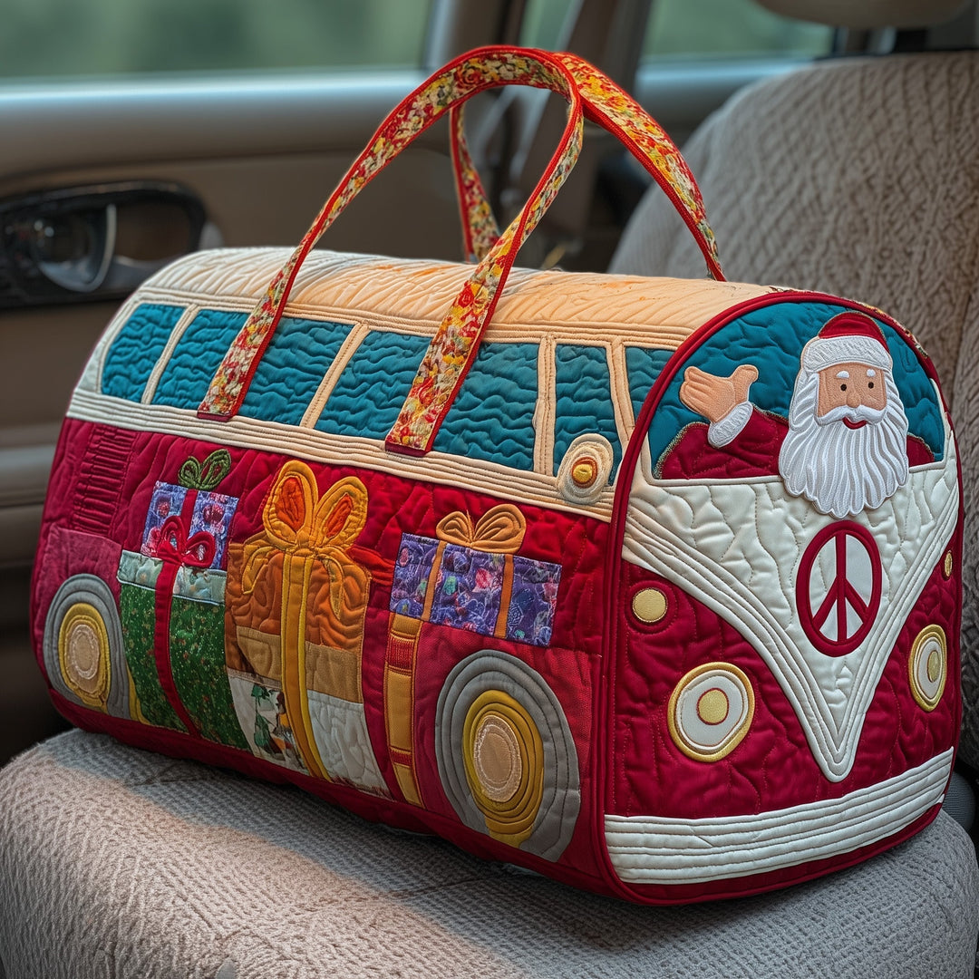 Quilted Christmas Van Duffle Bag - Model GFTOHD10238