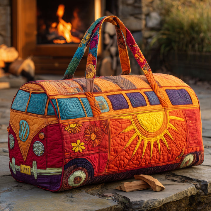 Hippie Van Quilted Duffle Bag - Model GFTOMA3486