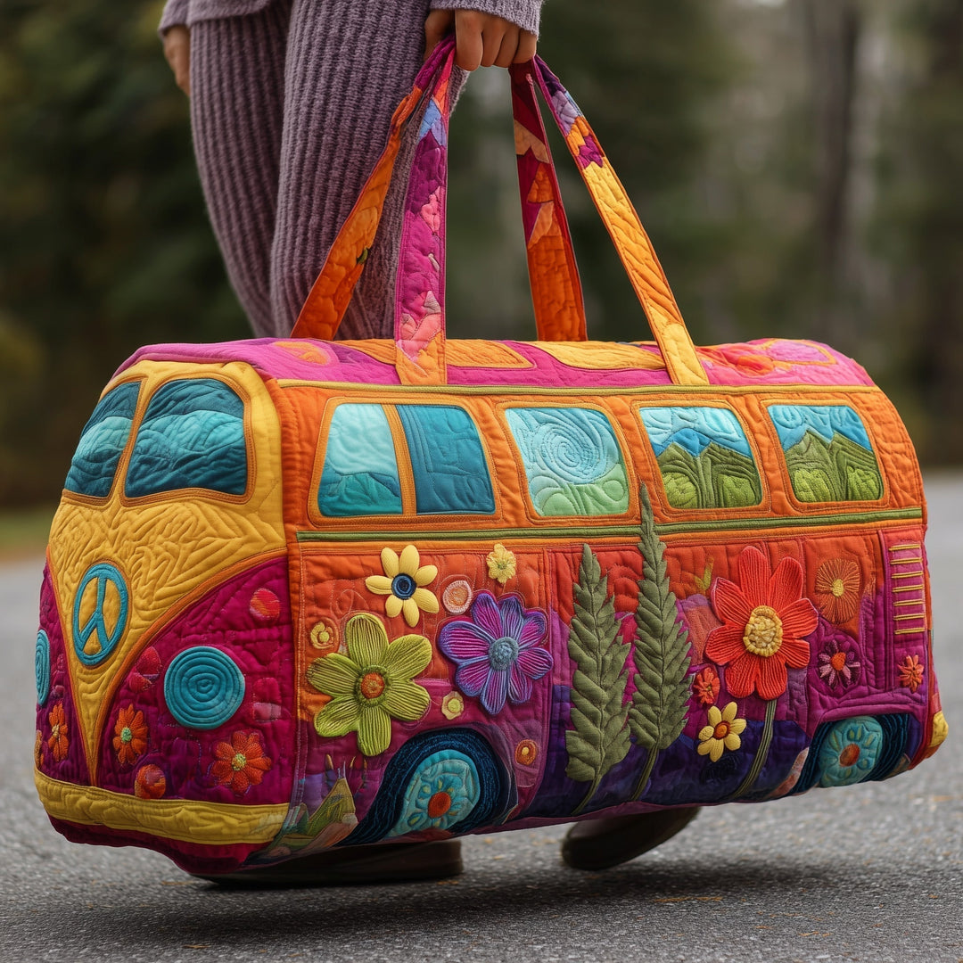 Hippie Van Quilted Duffle Bag - Model GFTOMA3628