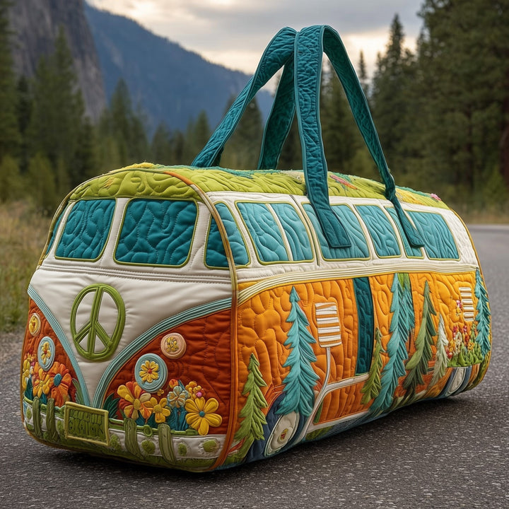 Hippie Van Quilted Duffle Bag - Model GFTONL6013