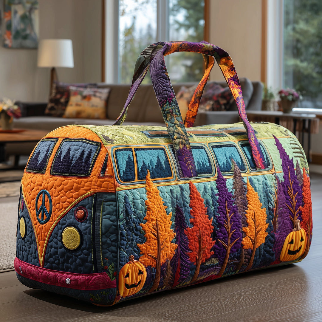 Haunted Highway Quilted Travel Duffle Bag - GFTOTP11187