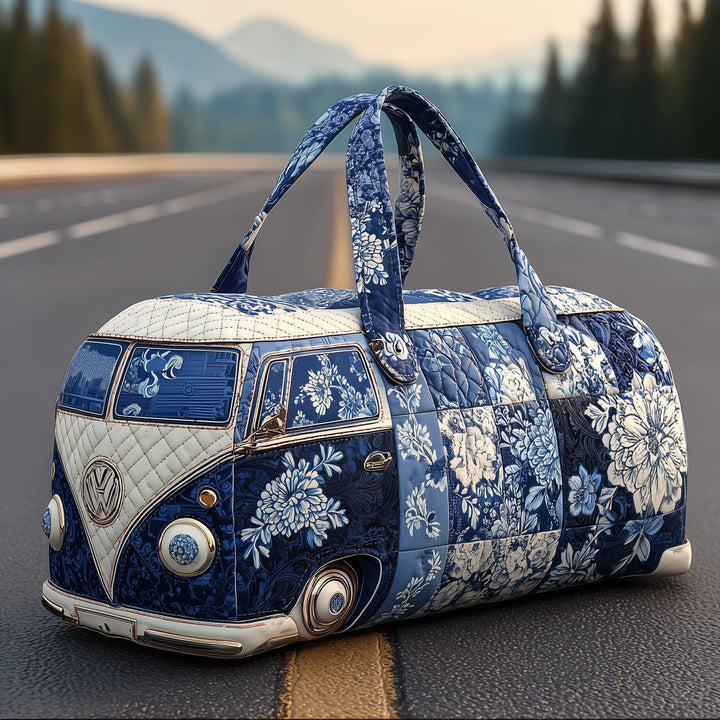 Indigo Quilted Duffle Bag - Model GFTOTP12120