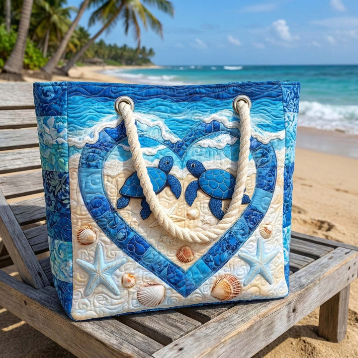 Artisan Beach Tote | Turtles' Tranquility