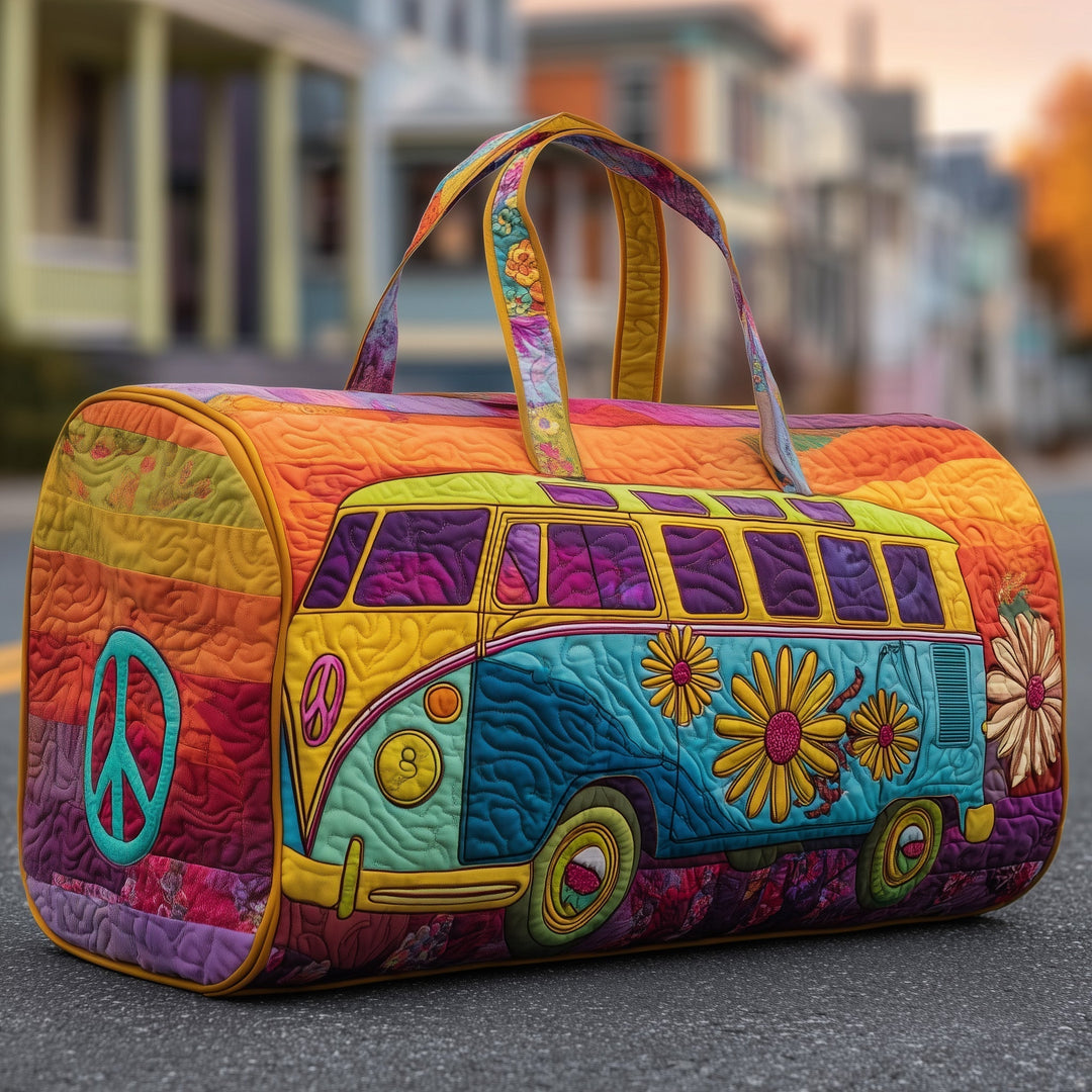 Quilted Hippie Van Duffle Bag - Model GFTOYC221