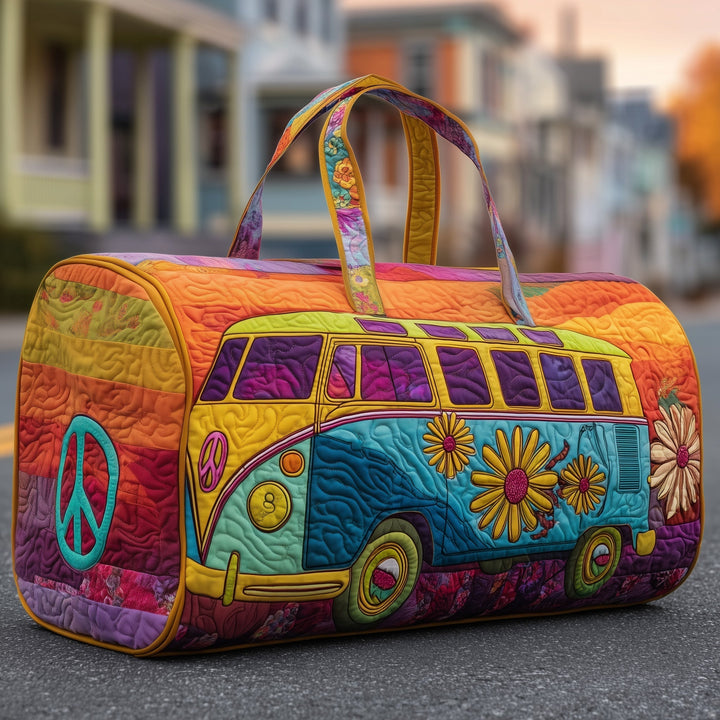Quilted Hippie Van Duffle Bag - Model GFTOYC221