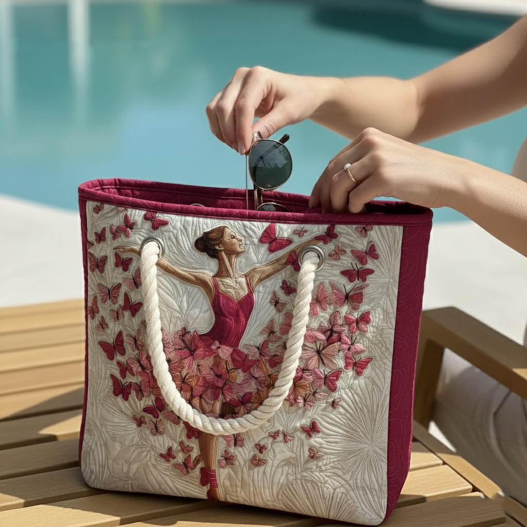Artisan Ballerina-Designed Beach Tote