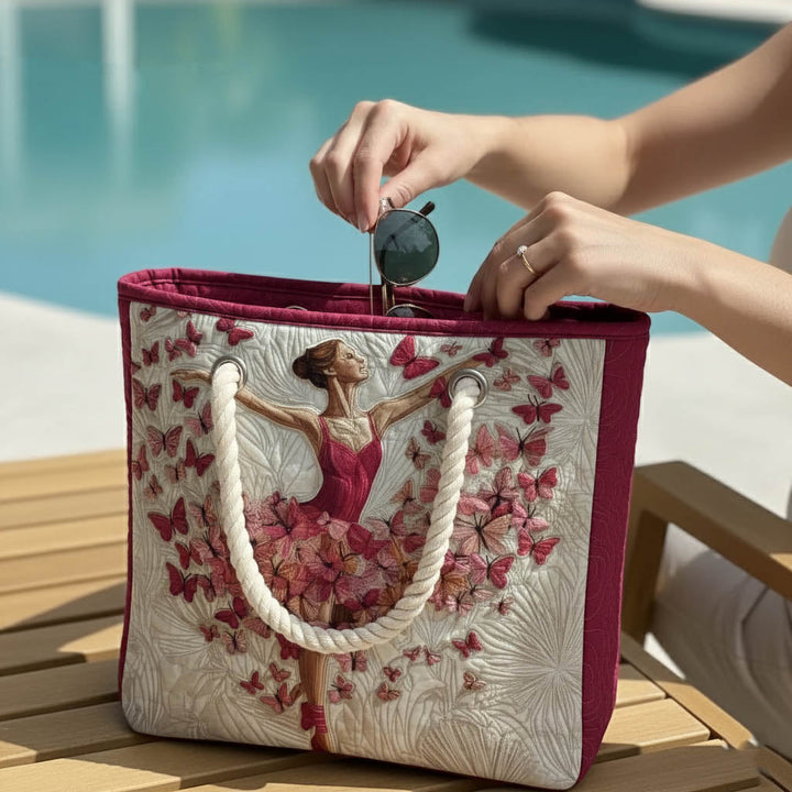 Artisan Ballerina-Designed Beach Tote