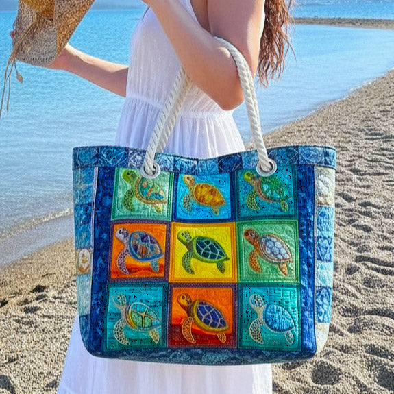 Artisan Beach Tote | Tortuga Tranquila