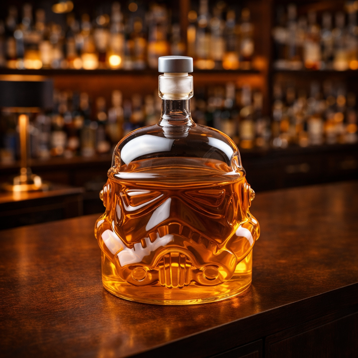 Whiskey Glass Set - Elegant Glass and Tumbler Duo