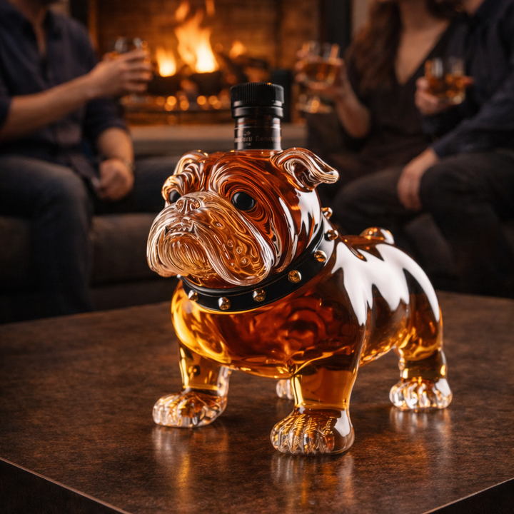 Bulldog Edition Whisky Bottle