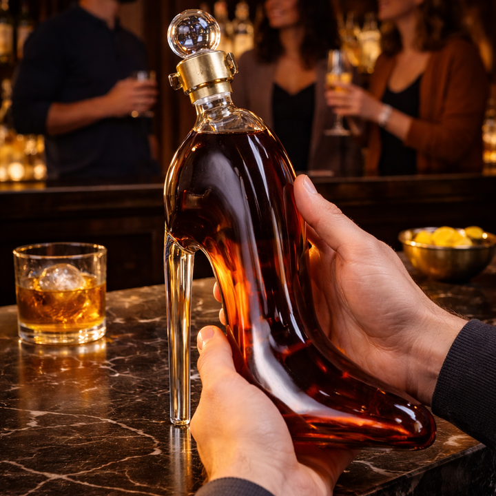 High Heel Whisky Glass
