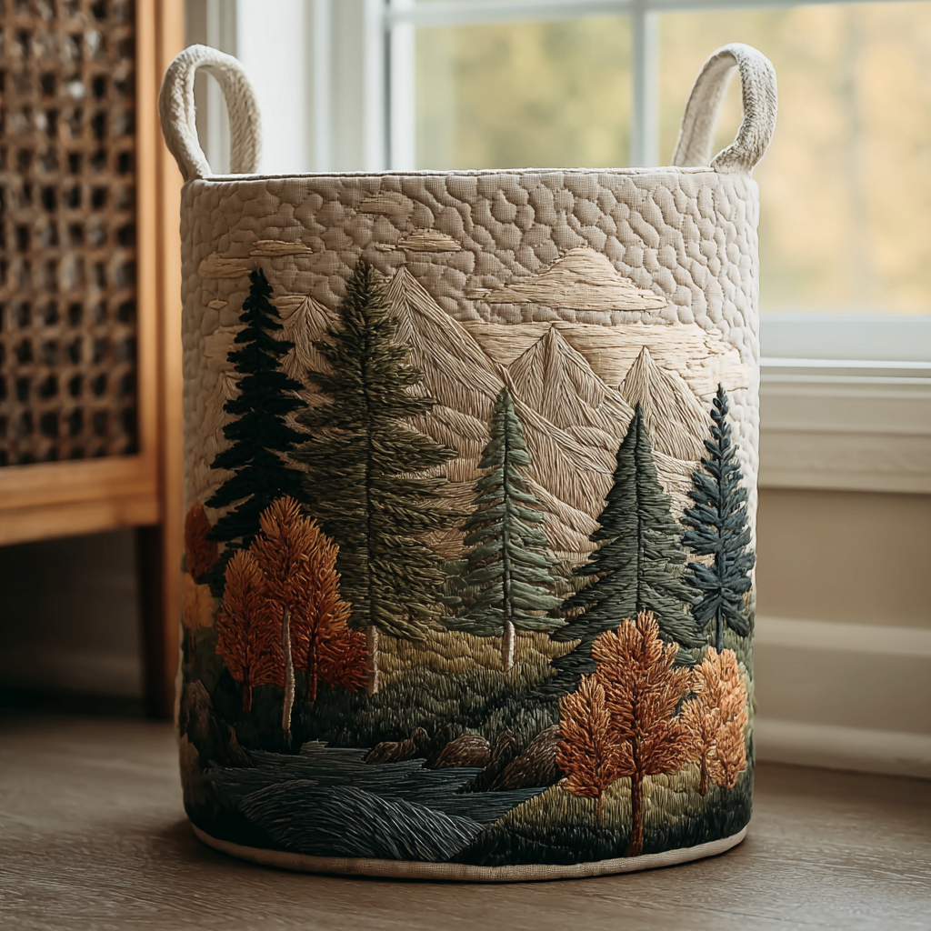 Handcrafted Laundry Basket | Mountain View Design