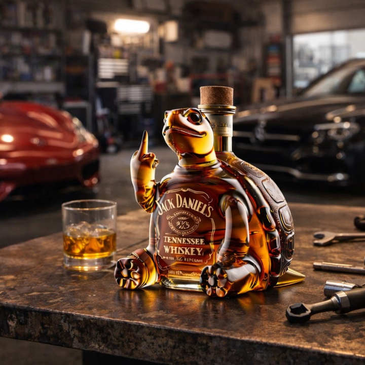 Jack Daniel's Tortoise Edition Whisky Bottle