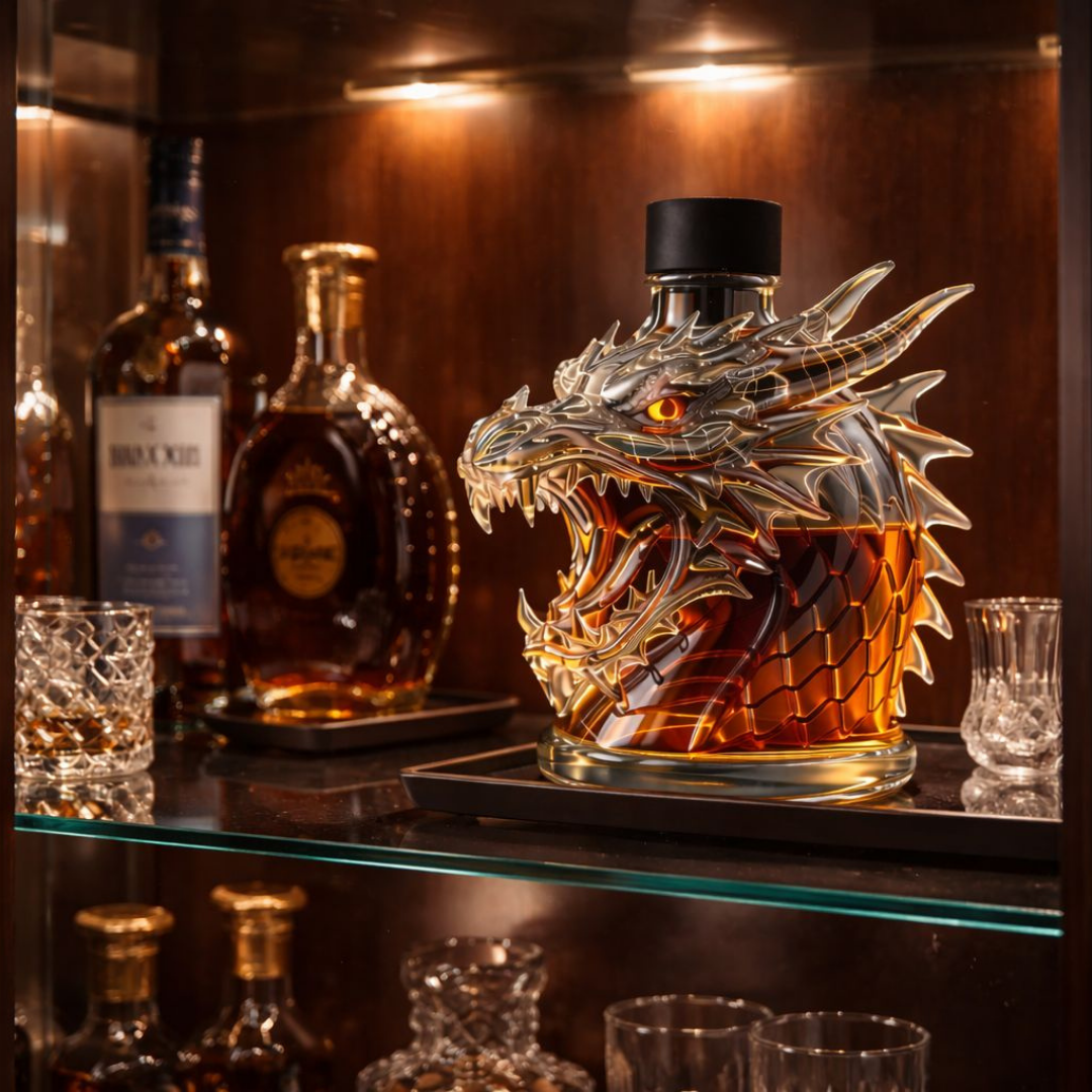 Dragon Edition Whisky Bottle