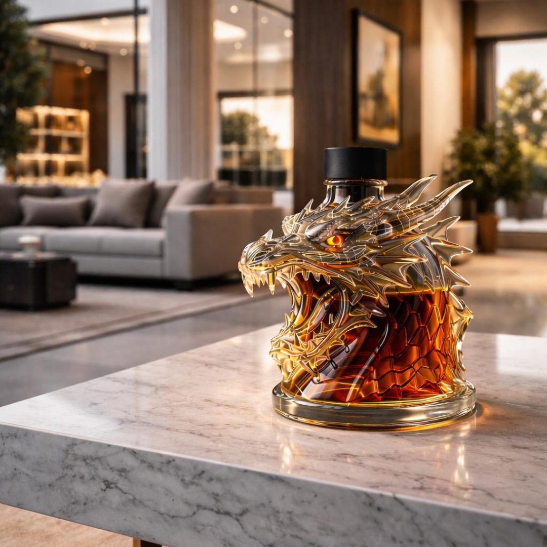 Dragon Edition Whisky Bottle