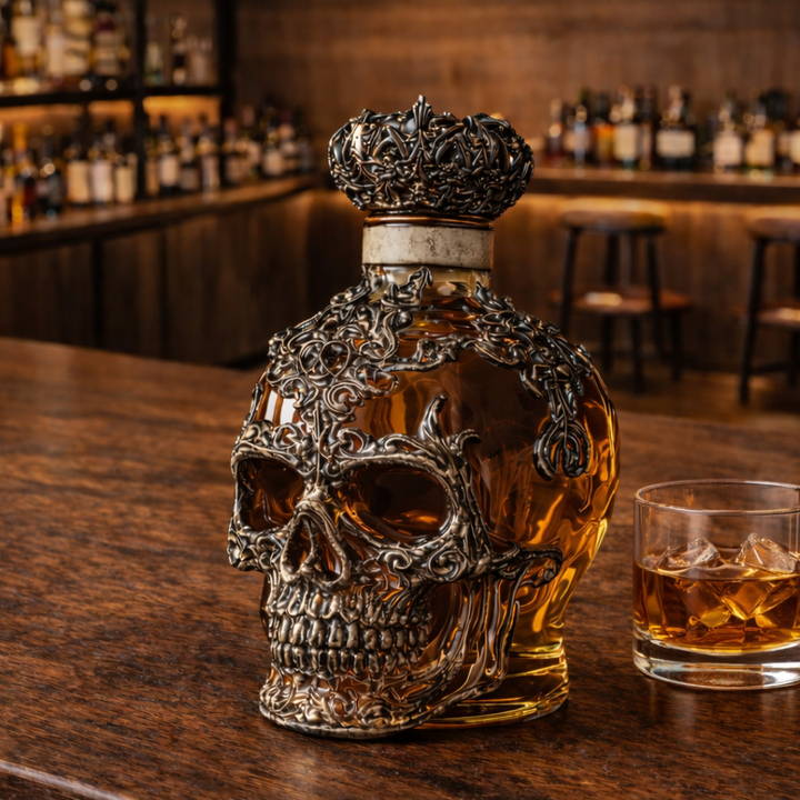 Skull Edition Whisky Bottle