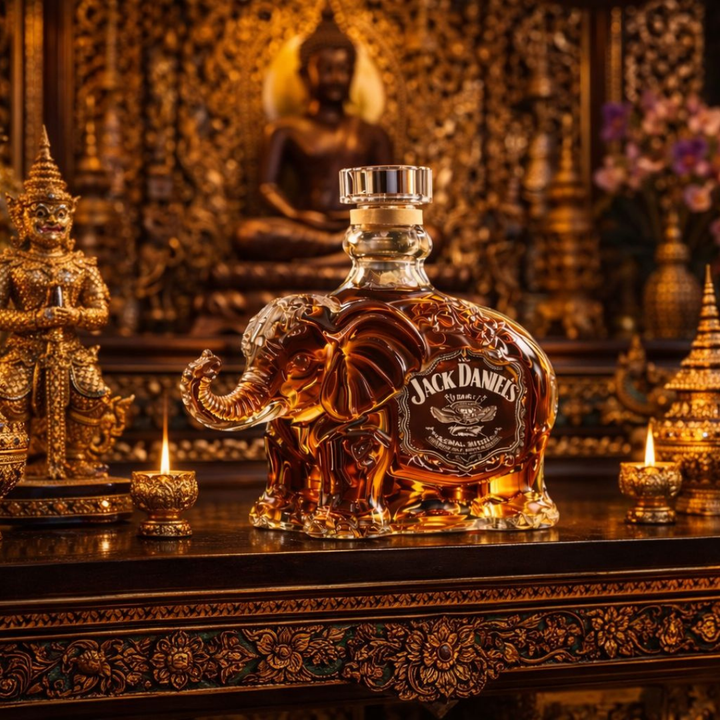 Jack Daniel's Elephant Edition Whisky Bottle