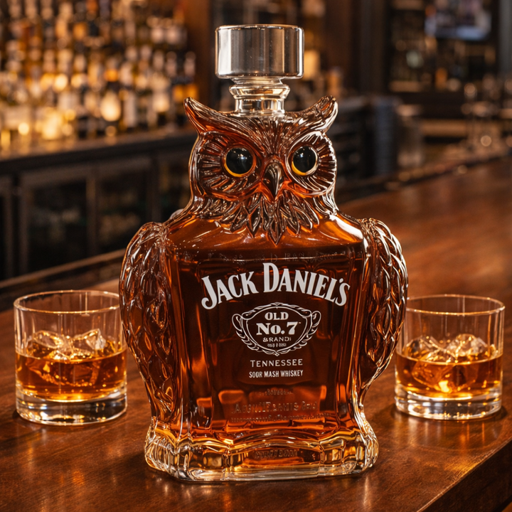 Owl Edition Whisky Bottle