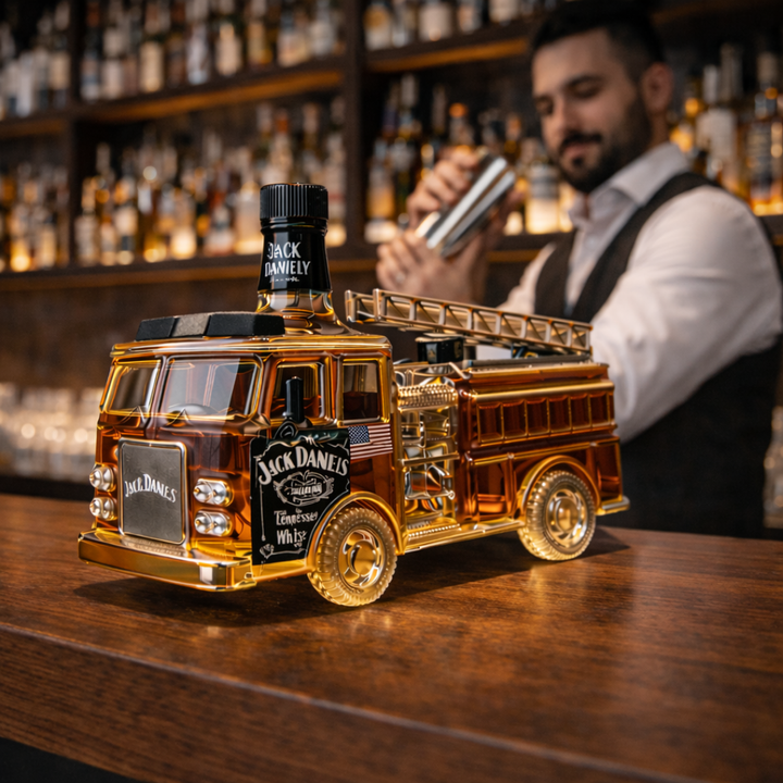 Jack Daniel's Firefighter Edition Whisky Bottle