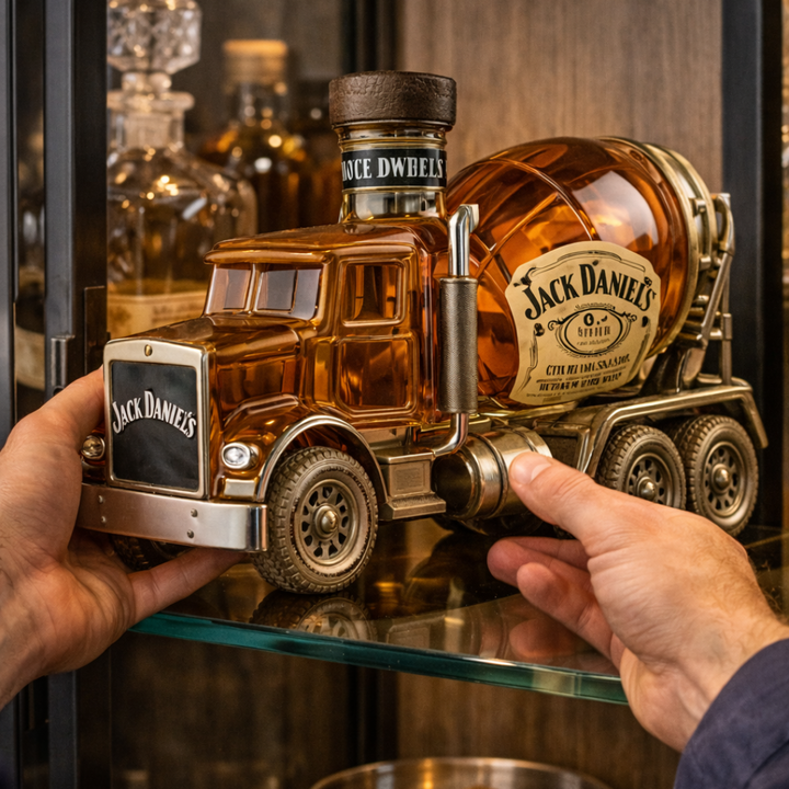 Jack Daniel's Whiskey - Limited Edition Truck Bottle