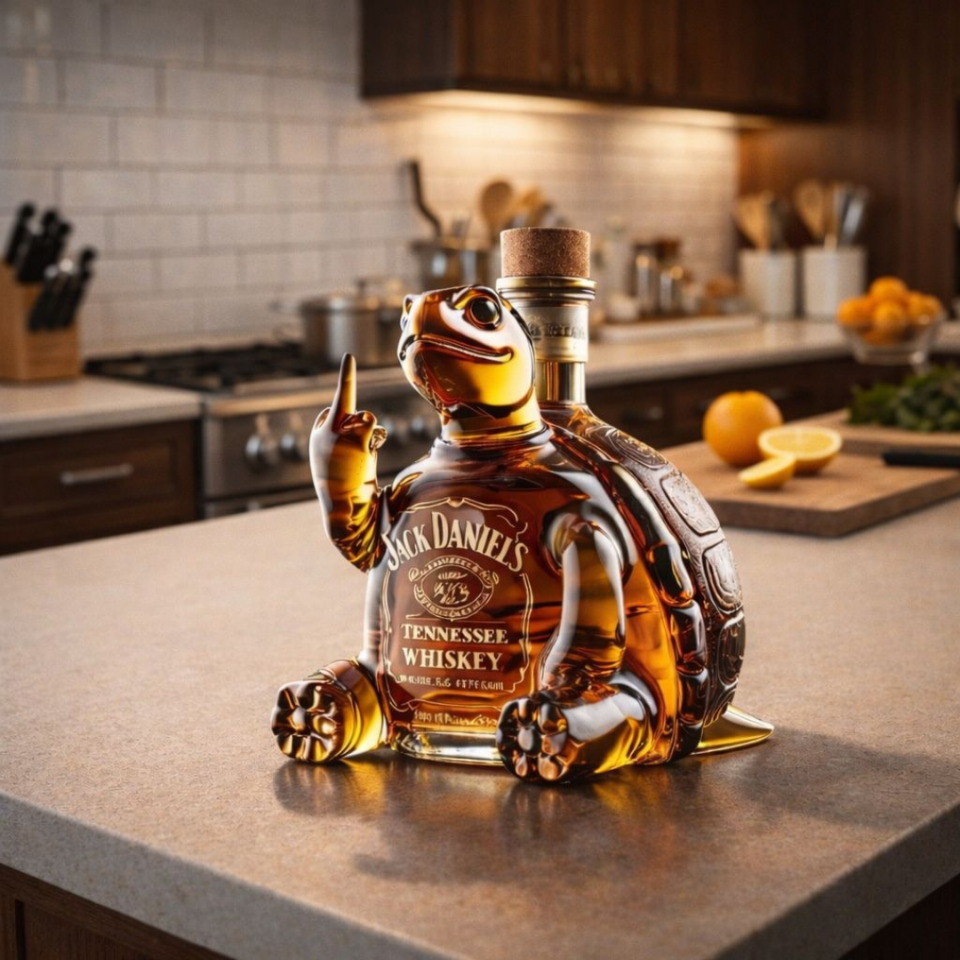 Jack Daniel's Tortoise Edition Whisky Bottle