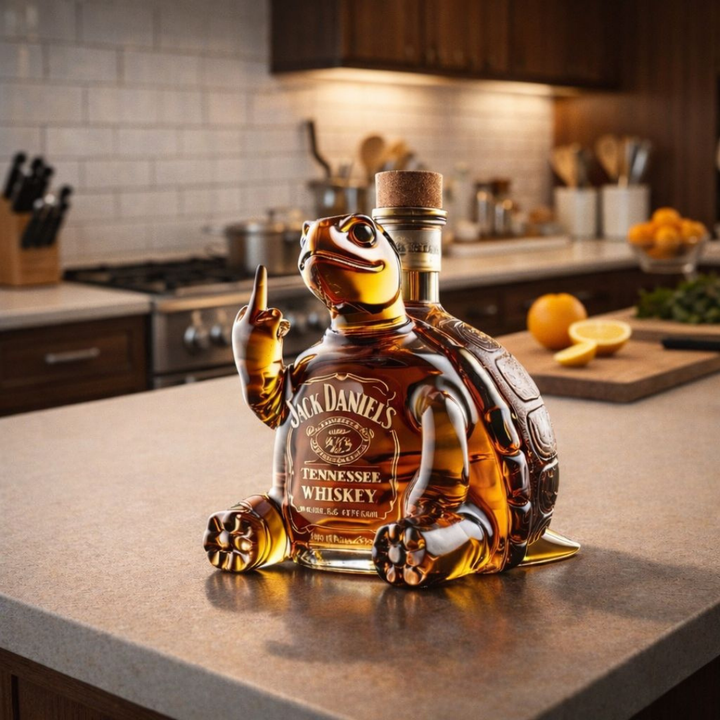 Jack Daniel's Tortoise Edition Whisky Bottle