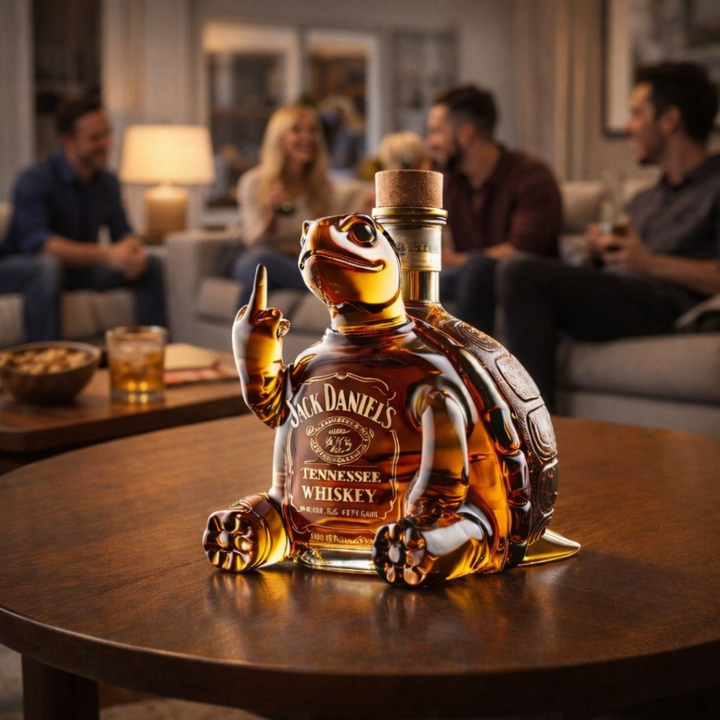Jack Daniel's Tortoise Edition Whisky Bottle