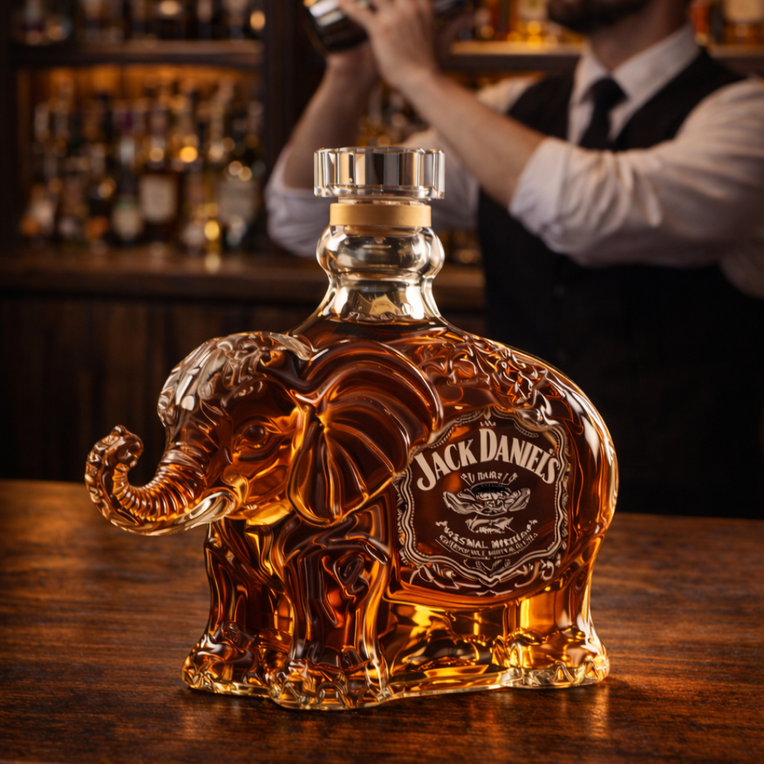 Jack Daniel's Elephant Edition Whisky Bottle