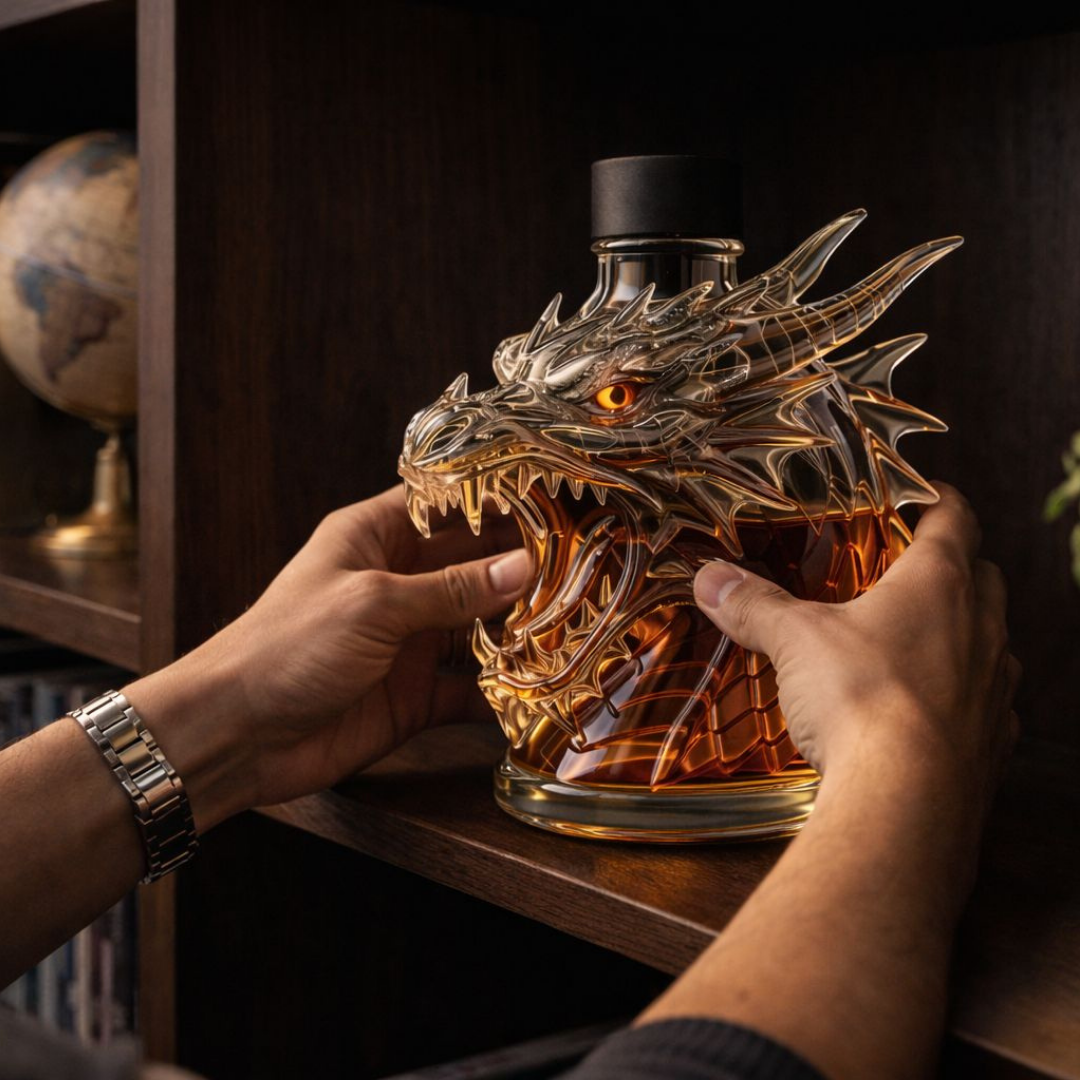 Dragon Edition Whisky Bottle