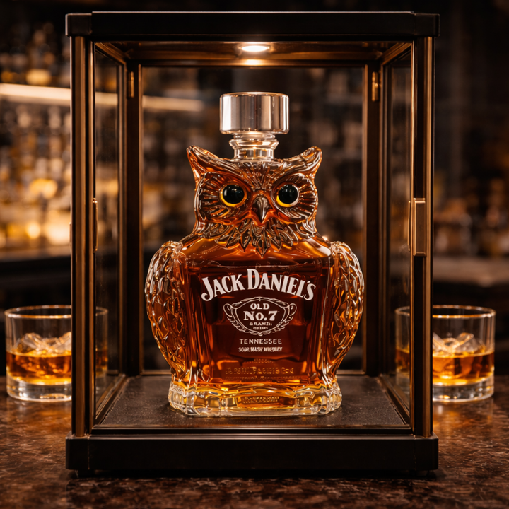 Owl Edition Whisky Bottle