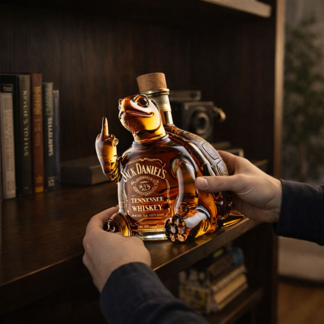 Jack Daniel's Tortoise Edition Whisky Bottle