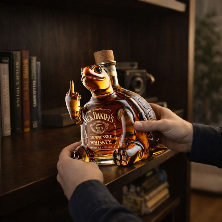 Jack Daniel's Tortoise Edition Whisky Bottle