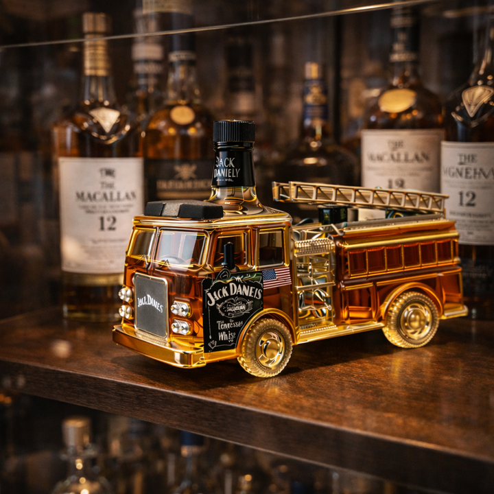 Jack Daniel's Firefighter Edition Whisky Bottle