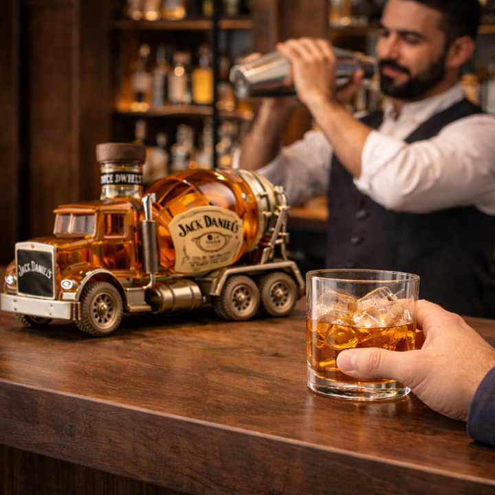 Jack Daniel's Whiskey - Limited Edition Truck Bottle