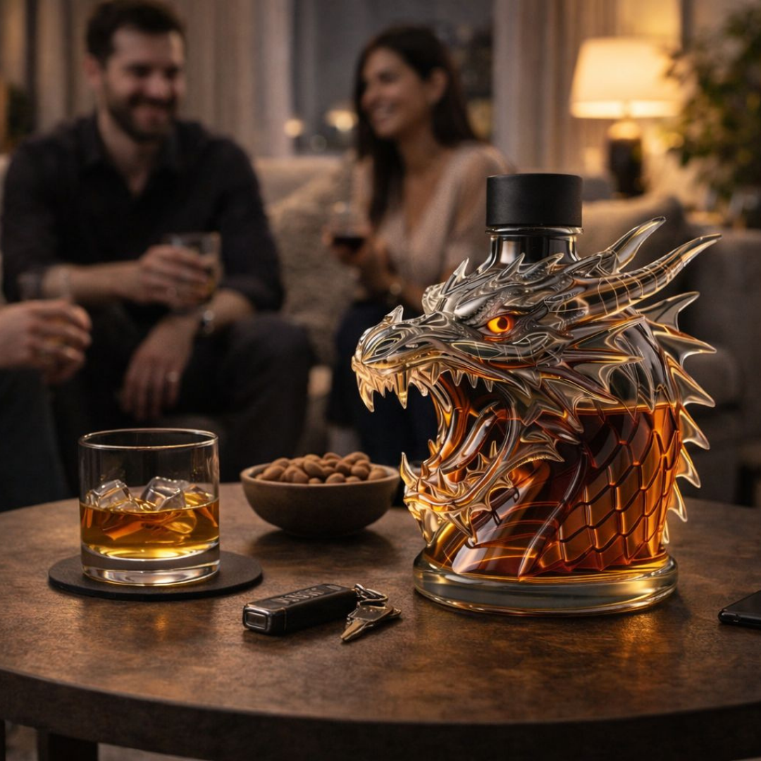 Dragon Edition Whisky Bottle